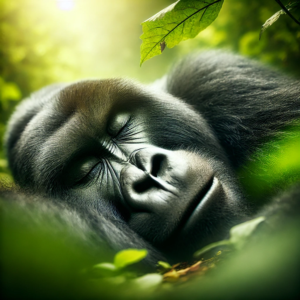 Dove dorme un gorilla di 350 chili?